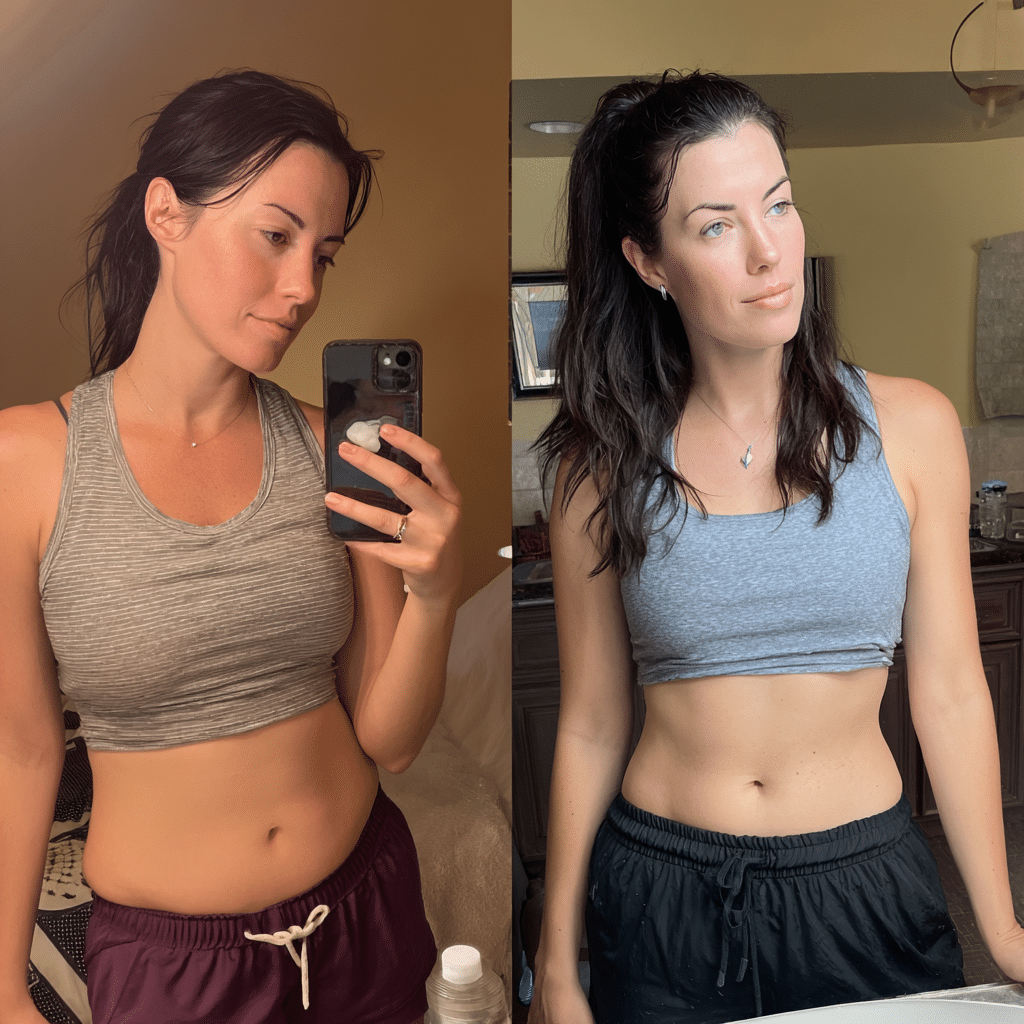 Before and after results from zepbound recipe fat loss