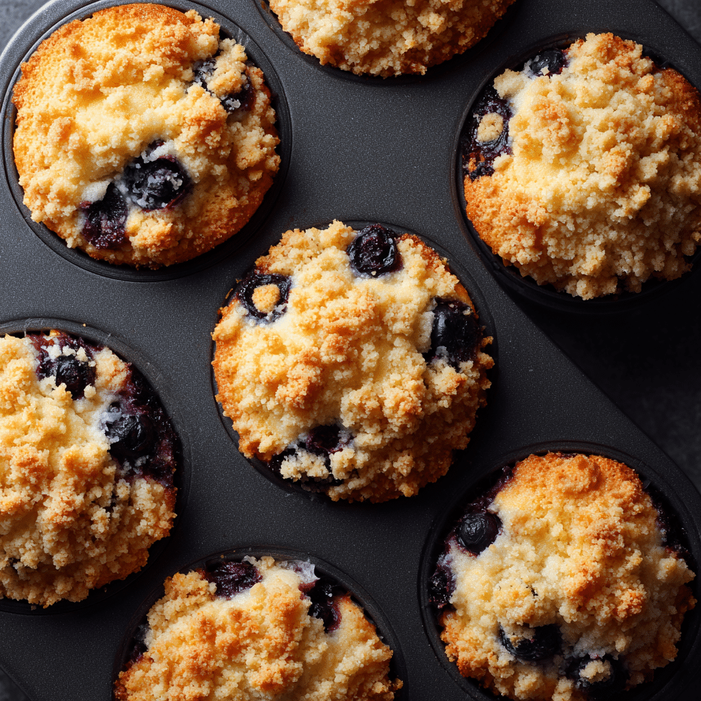 blueberry coffee cake muffins recipe variation