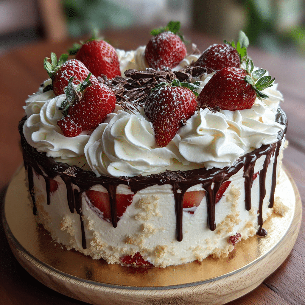 rosemarys-bakery-whipped-cream-cake-featured Rosemary's Bakery whipped cream cake with strawberries