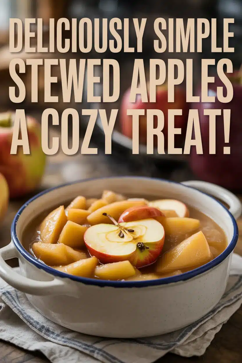 Deliciously Simple Stewed Apples – A Cozy Treat!