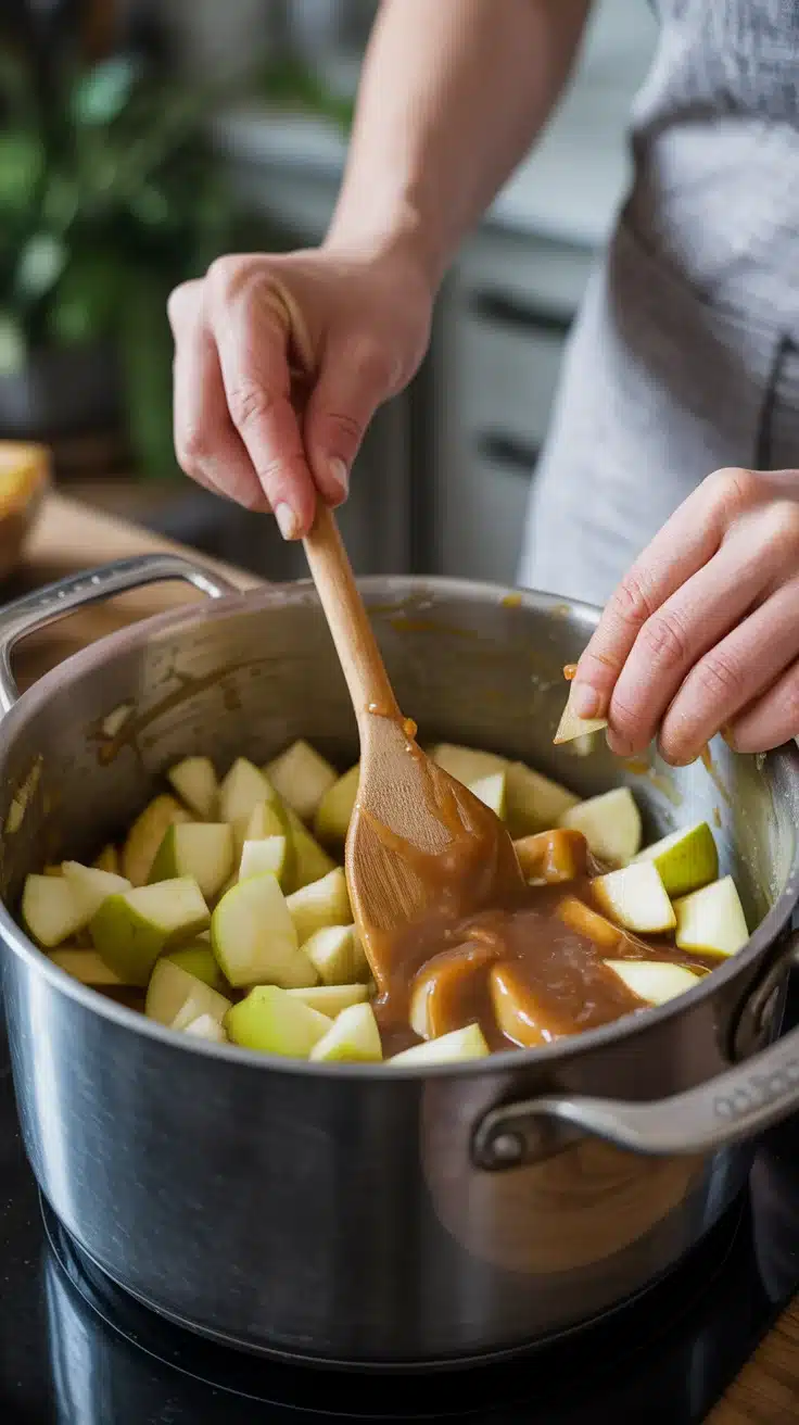 stewed apples