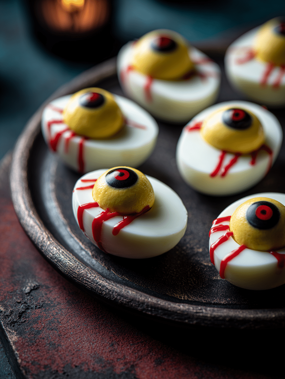 Creepy Deviled Eggs for Halloween: The Ultimate Spooky Party Recipe