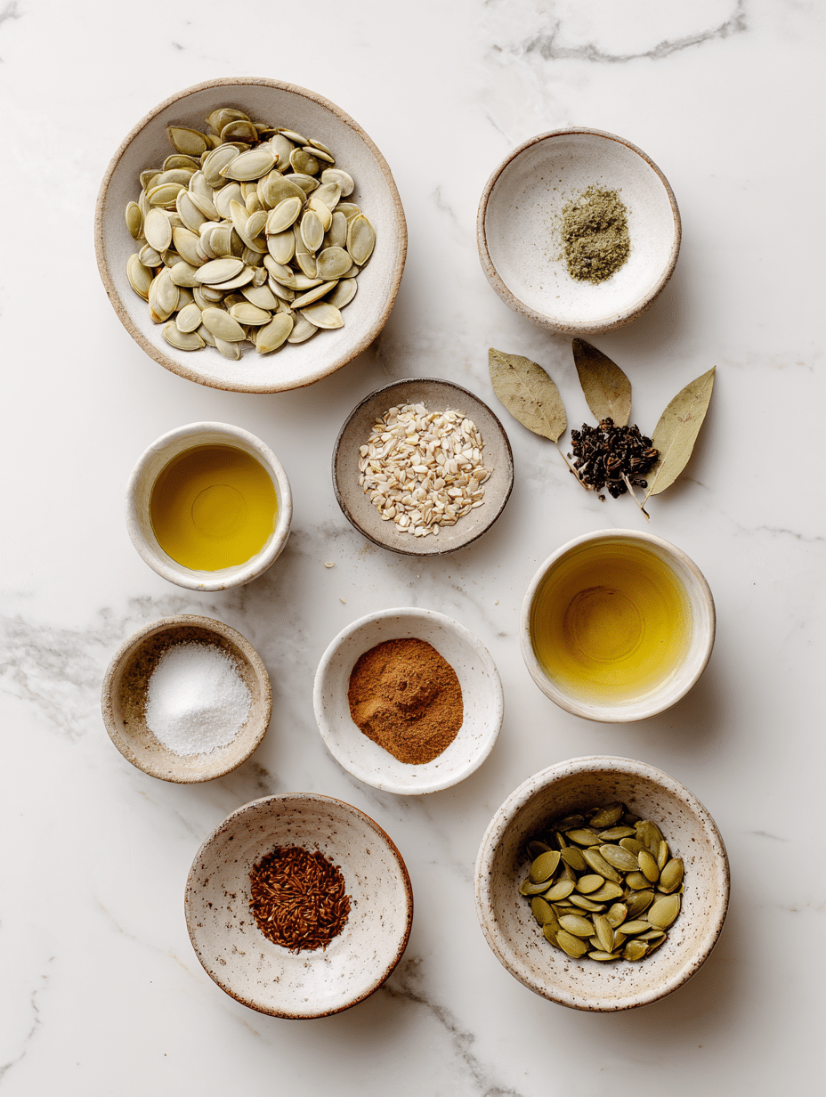 pumpkin seeds ingredients for roasting