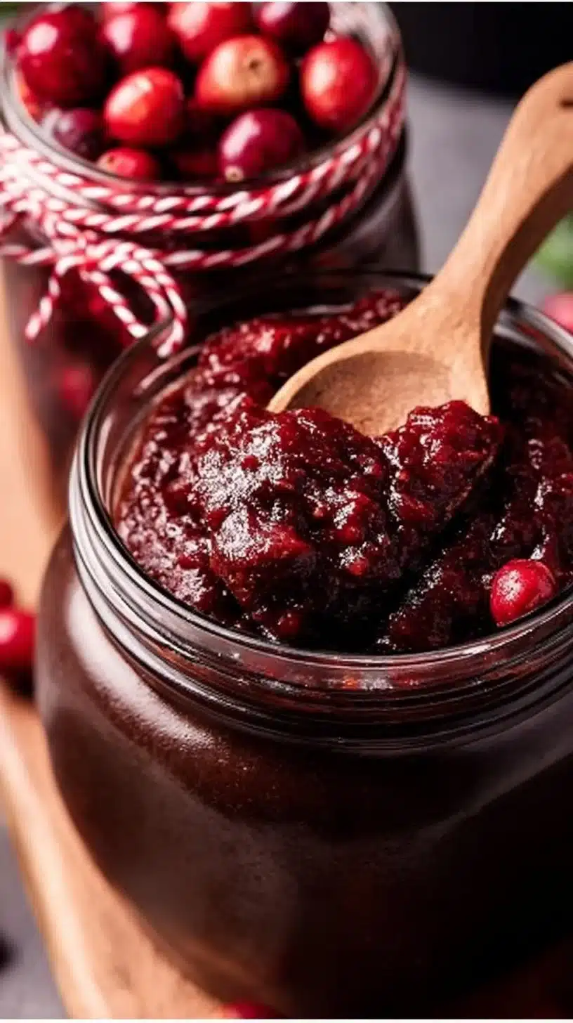 Delicious slow cooker Christmas jam jar for festive holiday gifts
