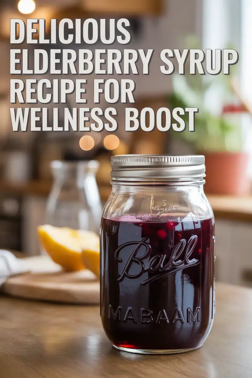 elderberry syrup recipe