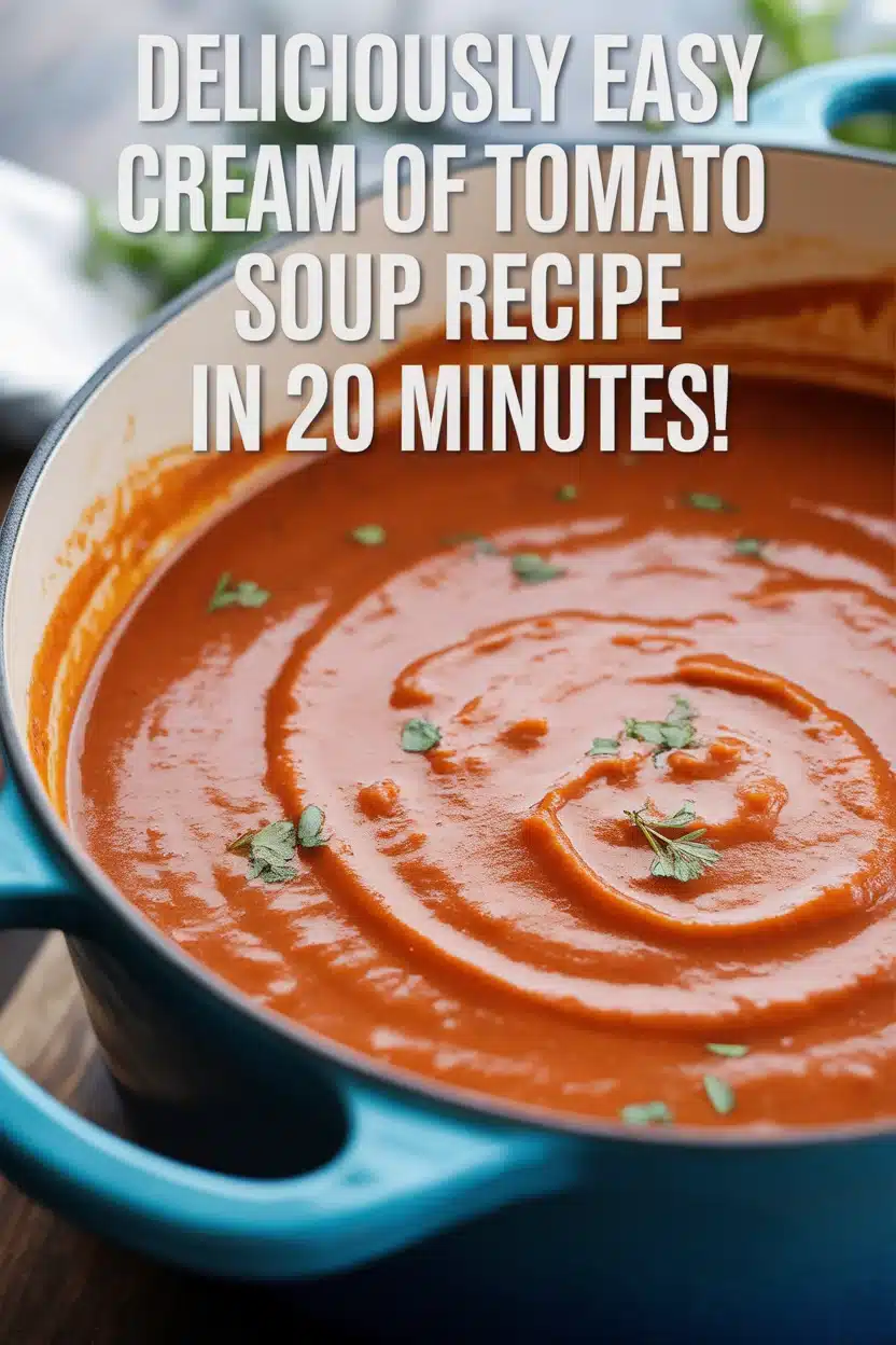 cream of tomato soup recipe