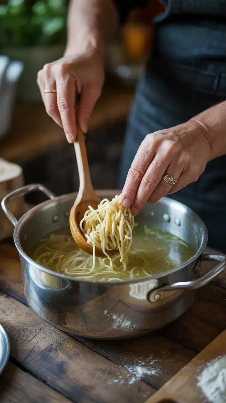 crockpot chicken noodle soup