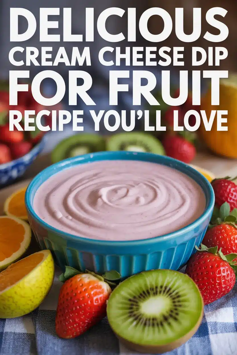 Delicious Cream Cheese Dip for Fruit Recipe You’ll Love