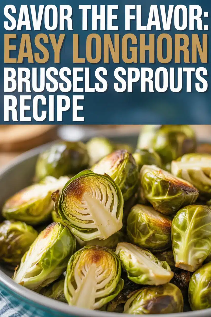 Savor the Flavor: Easy Longhorn Brussels Sprouts Recipe