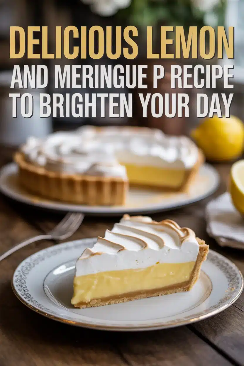 Delicious Lemon and Meringue Pie Recipe to Brighten Your Day