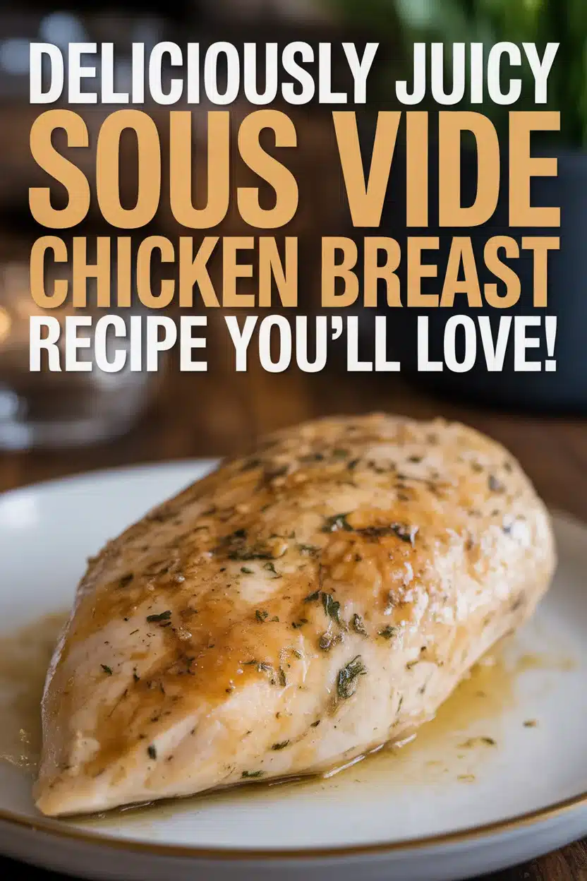 sous vide chicken breast recipe