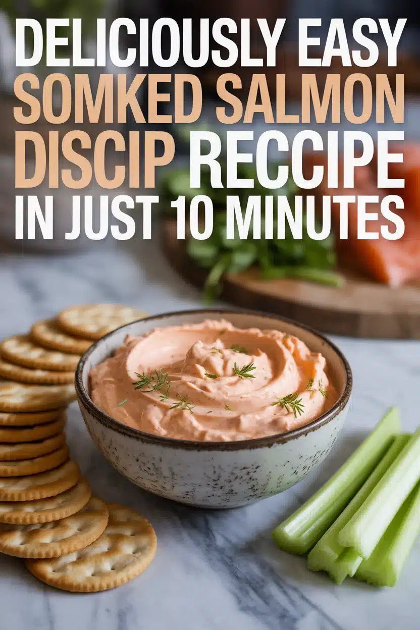 Deliciously Easy Smoked Salmon Dip Recipe in Just 10 Minutes