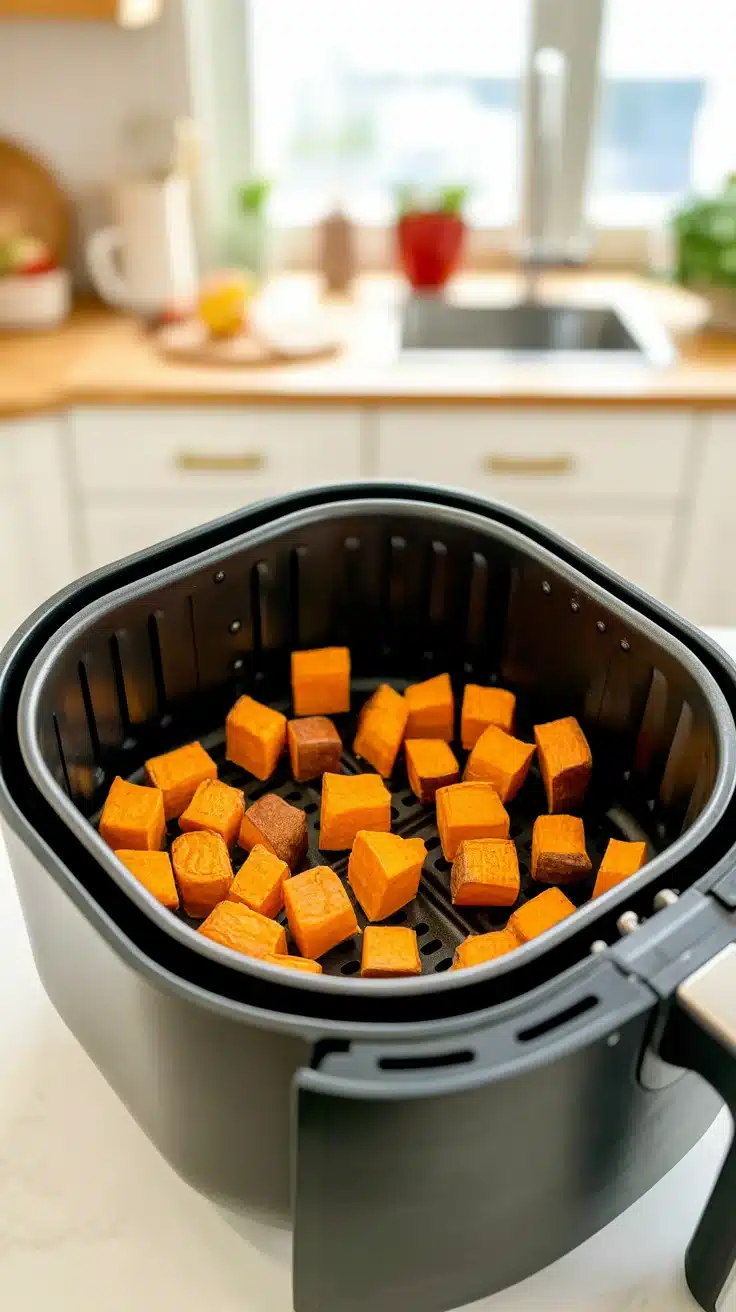 Crispy Air Fryer Sweet Potato Cubes You’ll Love in a Snap! 7 Crispy Air Fryer Sweet Potato Cubes You’ll Love in a Snap!