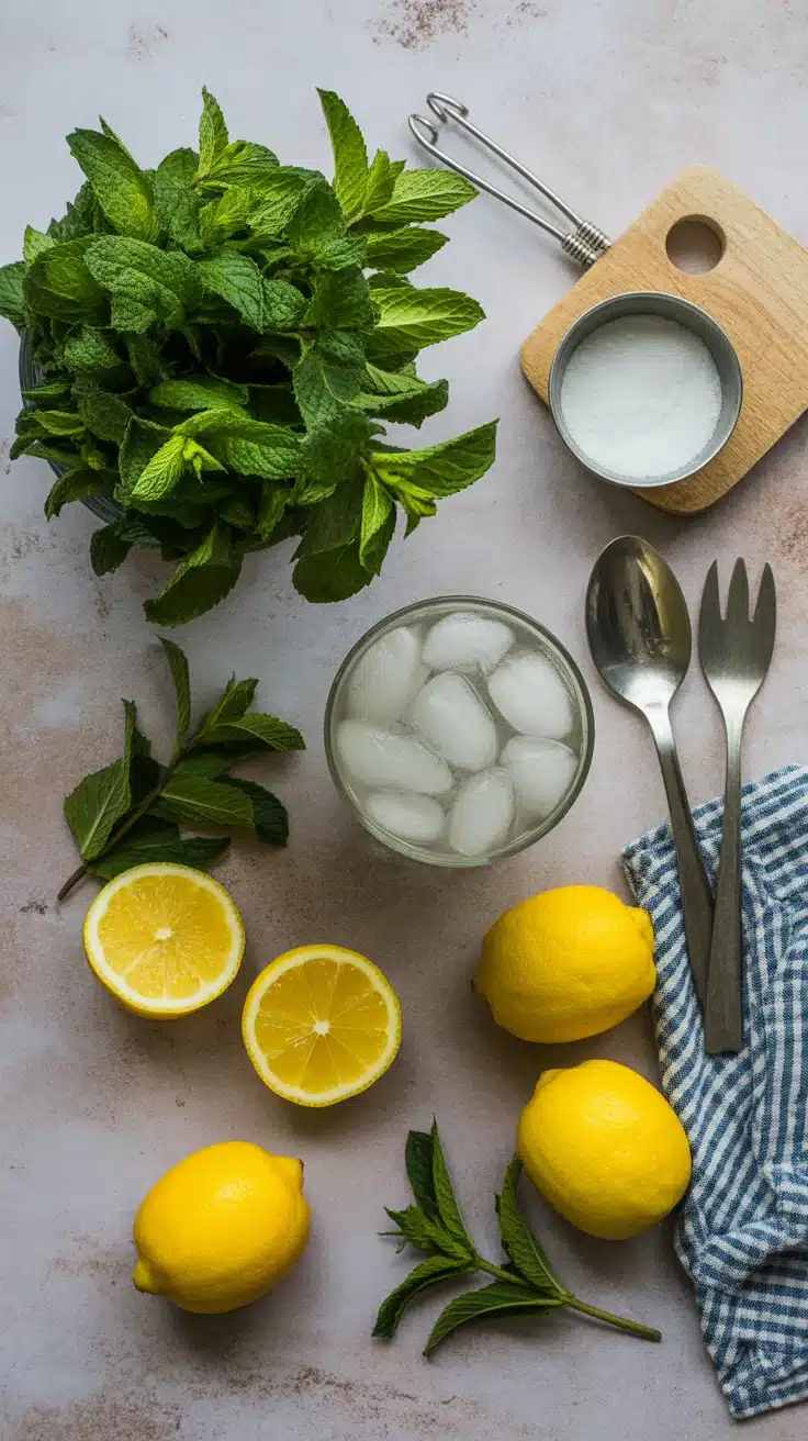 mint lemonade recipe