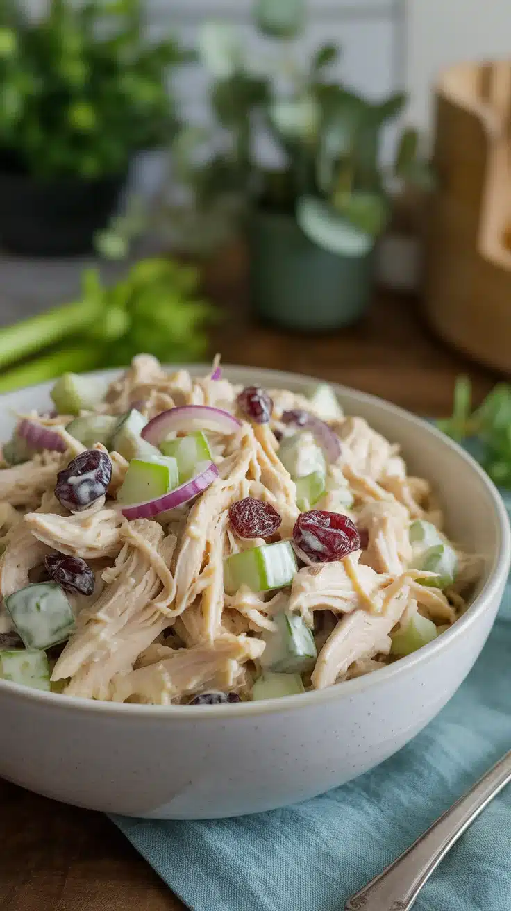 Deliciously Simple Cranberry Chicken Salad Recipe You'll Love