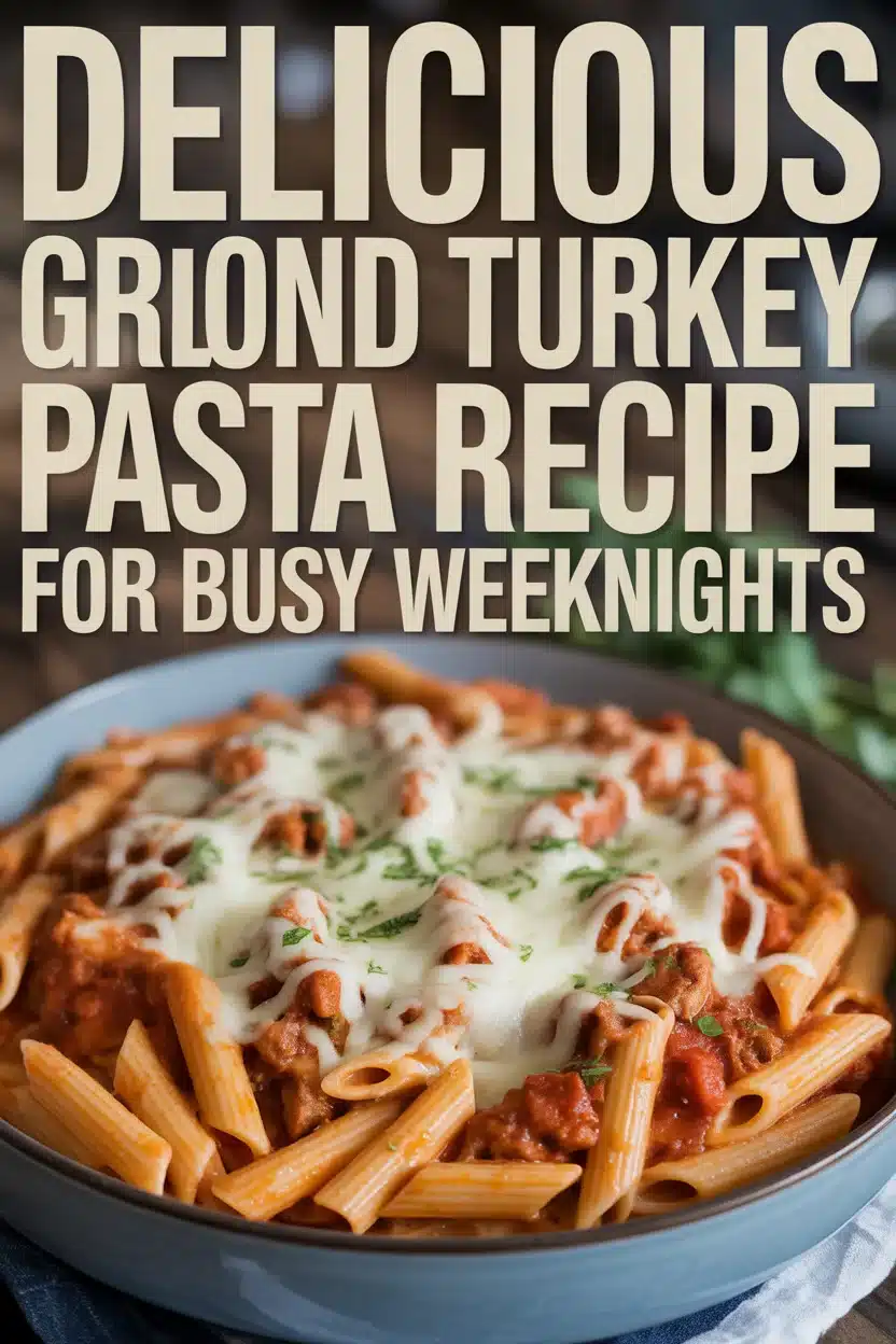 Delicious Ground Turkey Pasta Recipe for Busy Weeknights 10 ground turkey pasta recipe