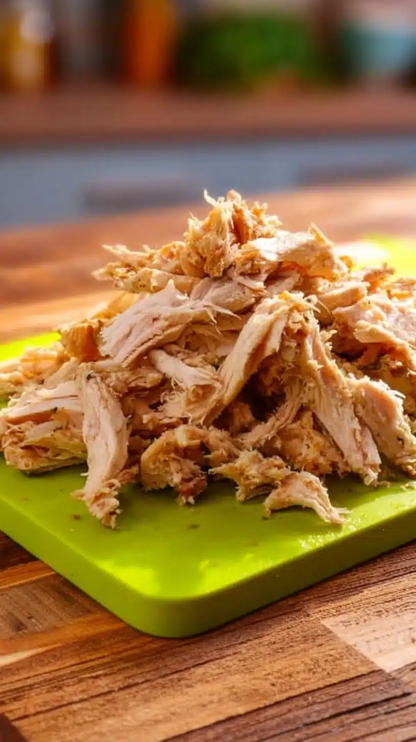 Delicious rotisserie chicken dinner with sides, ready to serve.