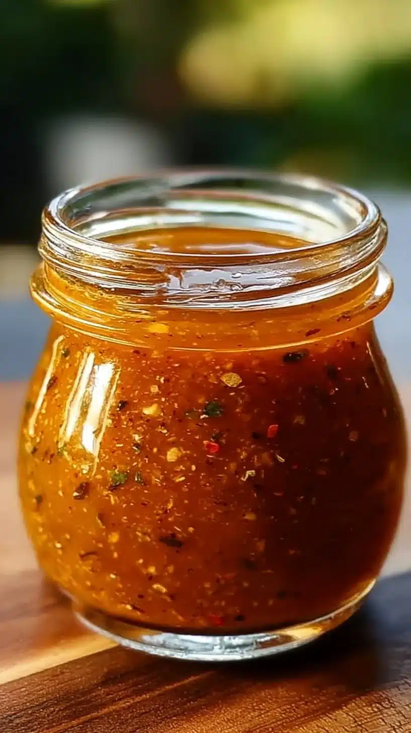 Bottle of Shut Yo Mouth Sauce for enhancing meals with creamy flavor