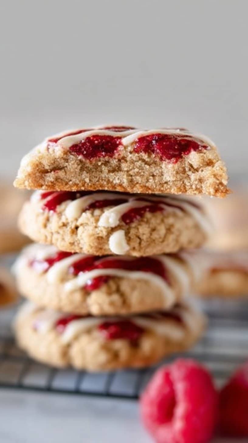Pin by Barbara Drew on Food | Crumble cookie recipe, Raspberry cheesecake cookies, Cookie recipes