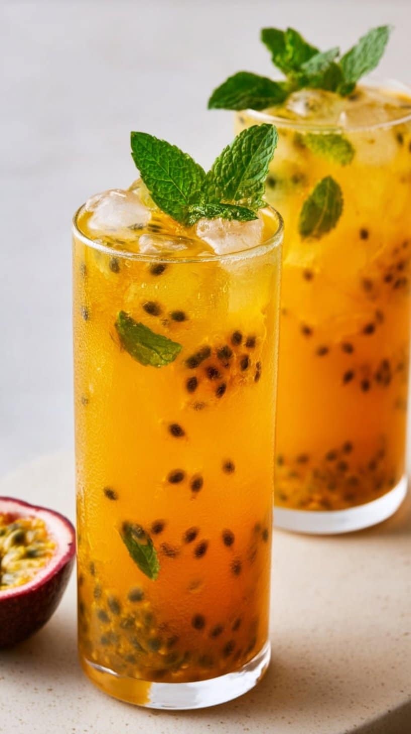 Passion Fruit Iced Tea