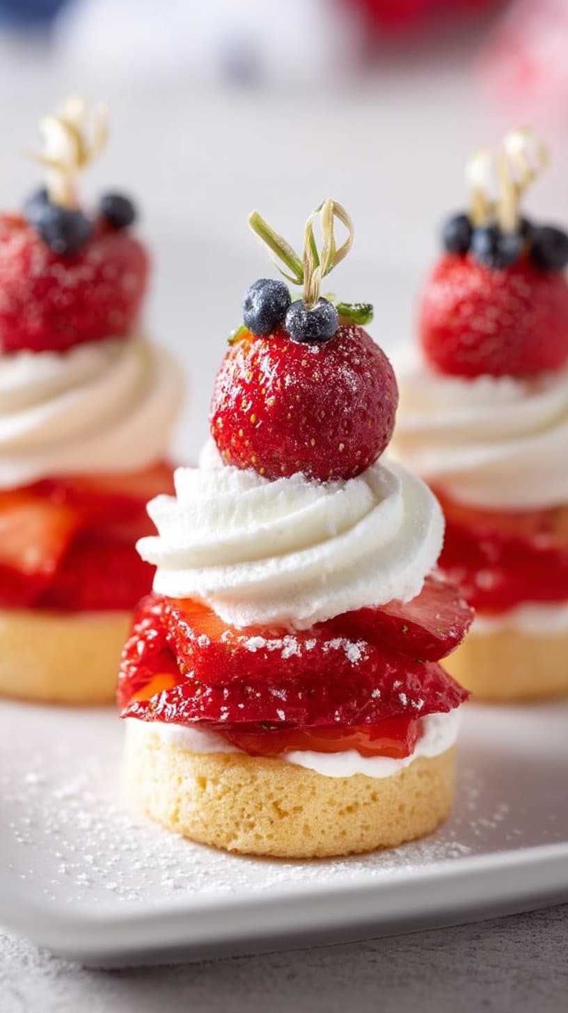 Mini Strawberry Shortcake Bites for Sweet Little Moments 5 Mini Strawberry Shortcake Bites