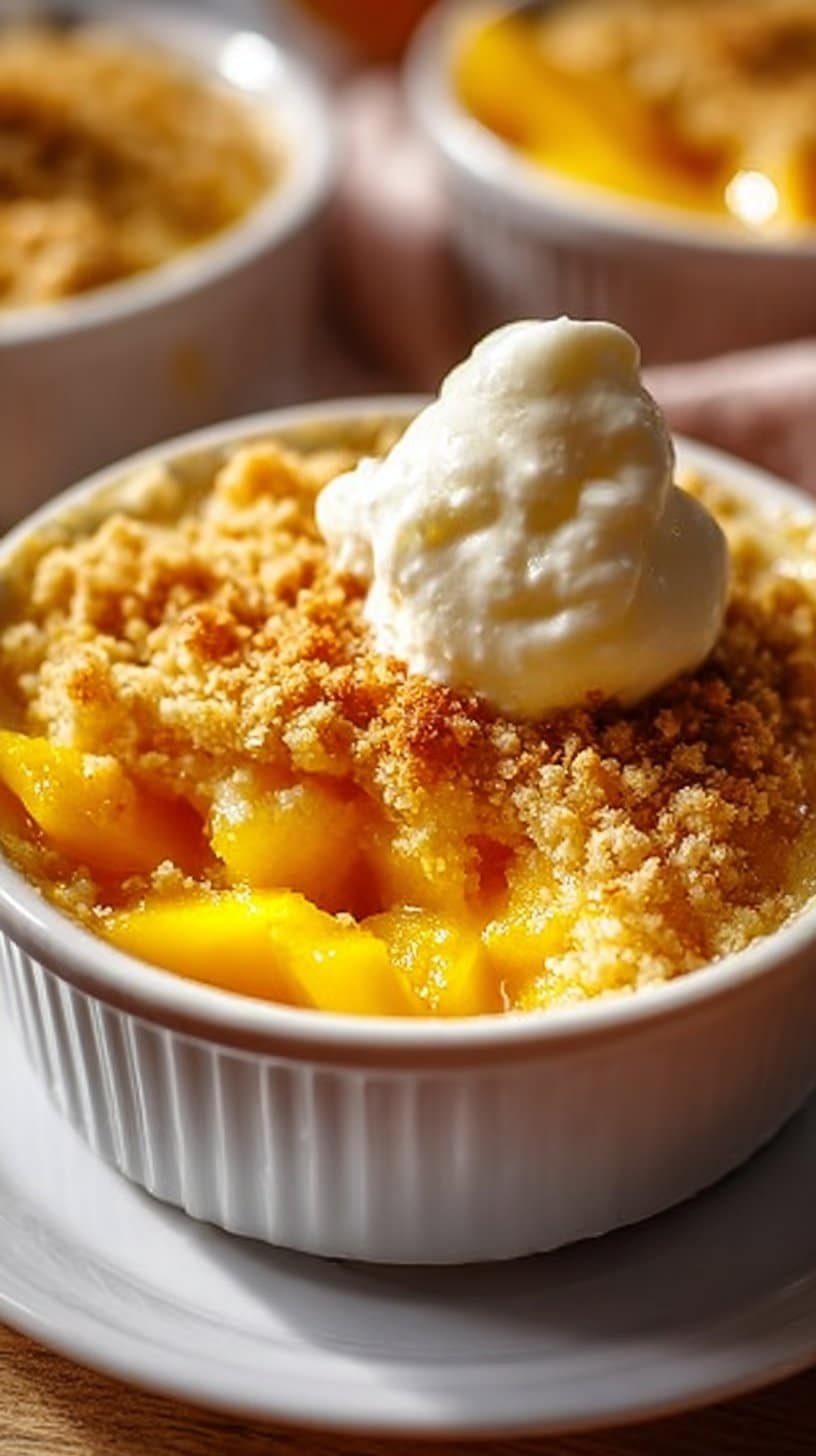 My Go-To Mango Crumble Recipe 6 Mango Crumble