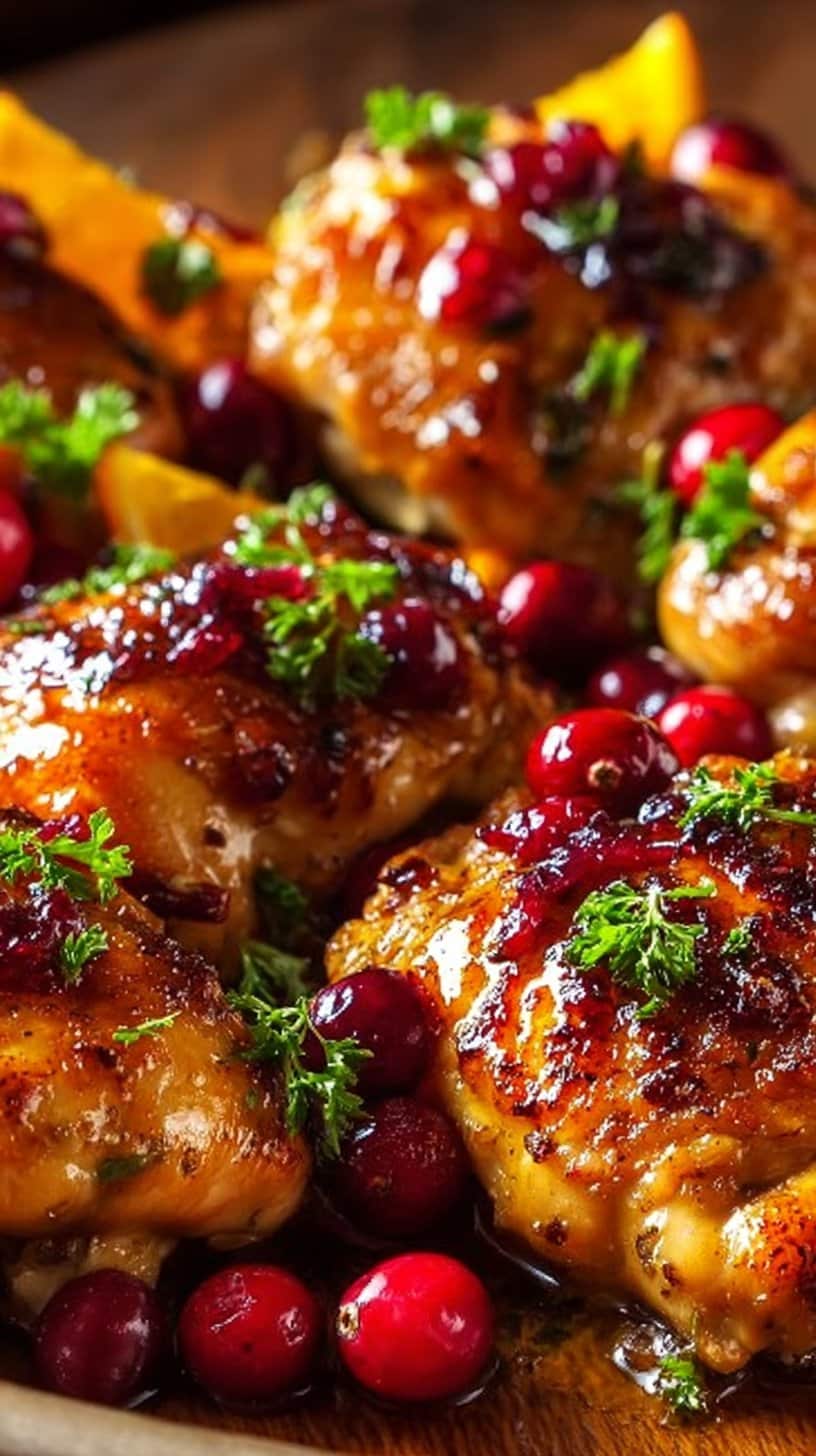 Cranberry Orange Chicken