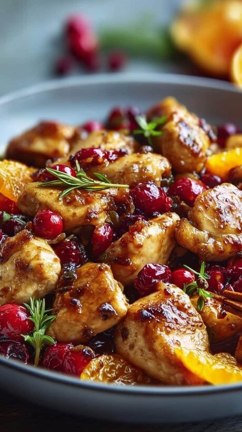 Cranberry Orange Chicken