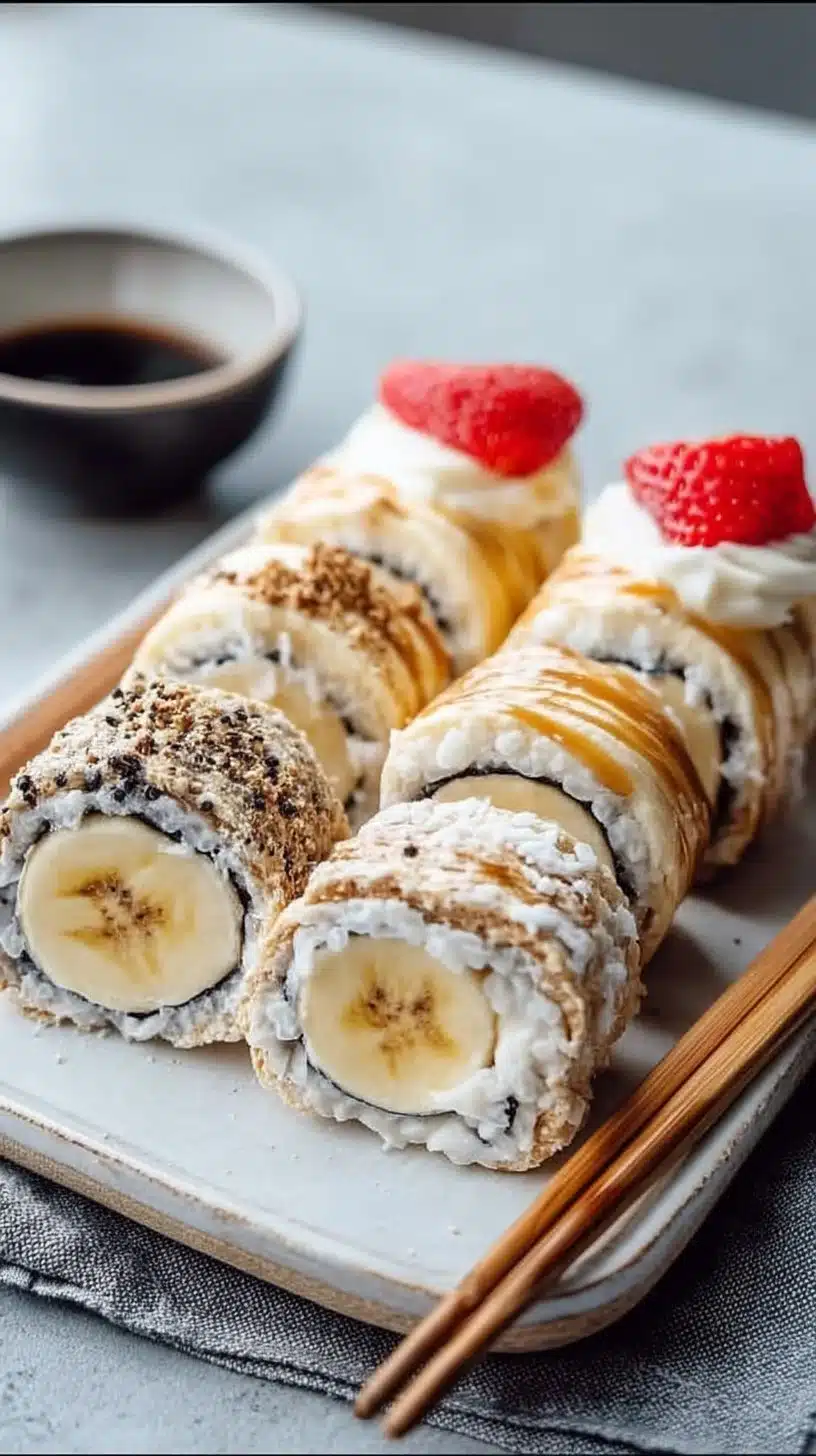 Banana Sushi Rolls