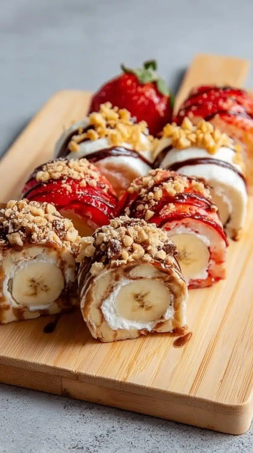 Banana Sushi Rolls