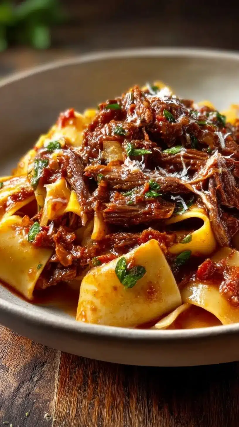 Braised Short Rib Ragu Pasta