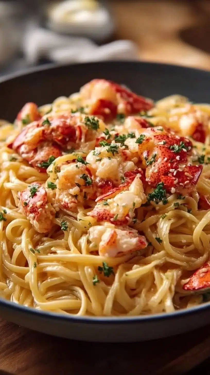 Buttered Lobster Pasta