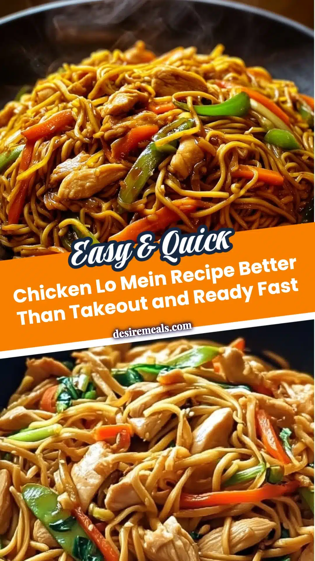 Chicken Lo Mein Recipe Better Than Takeout and Ready Fast