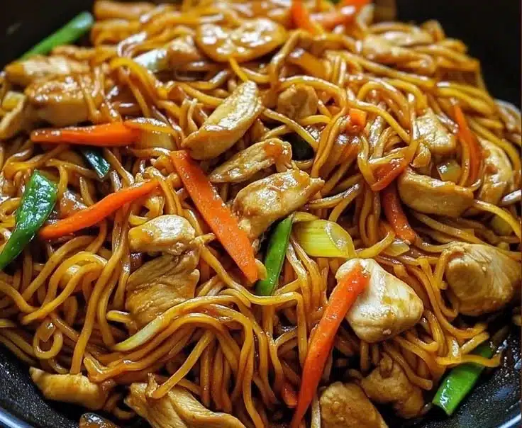 Chicken Lo Mein Recipe