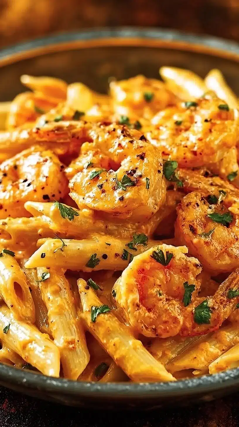 Creamy Cajun Shrimp Pasta