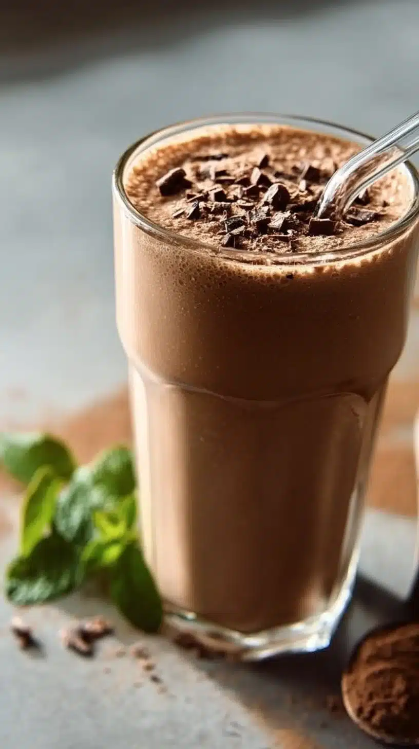 Decadent Chocolate Protein Shake for a Healthy Boost