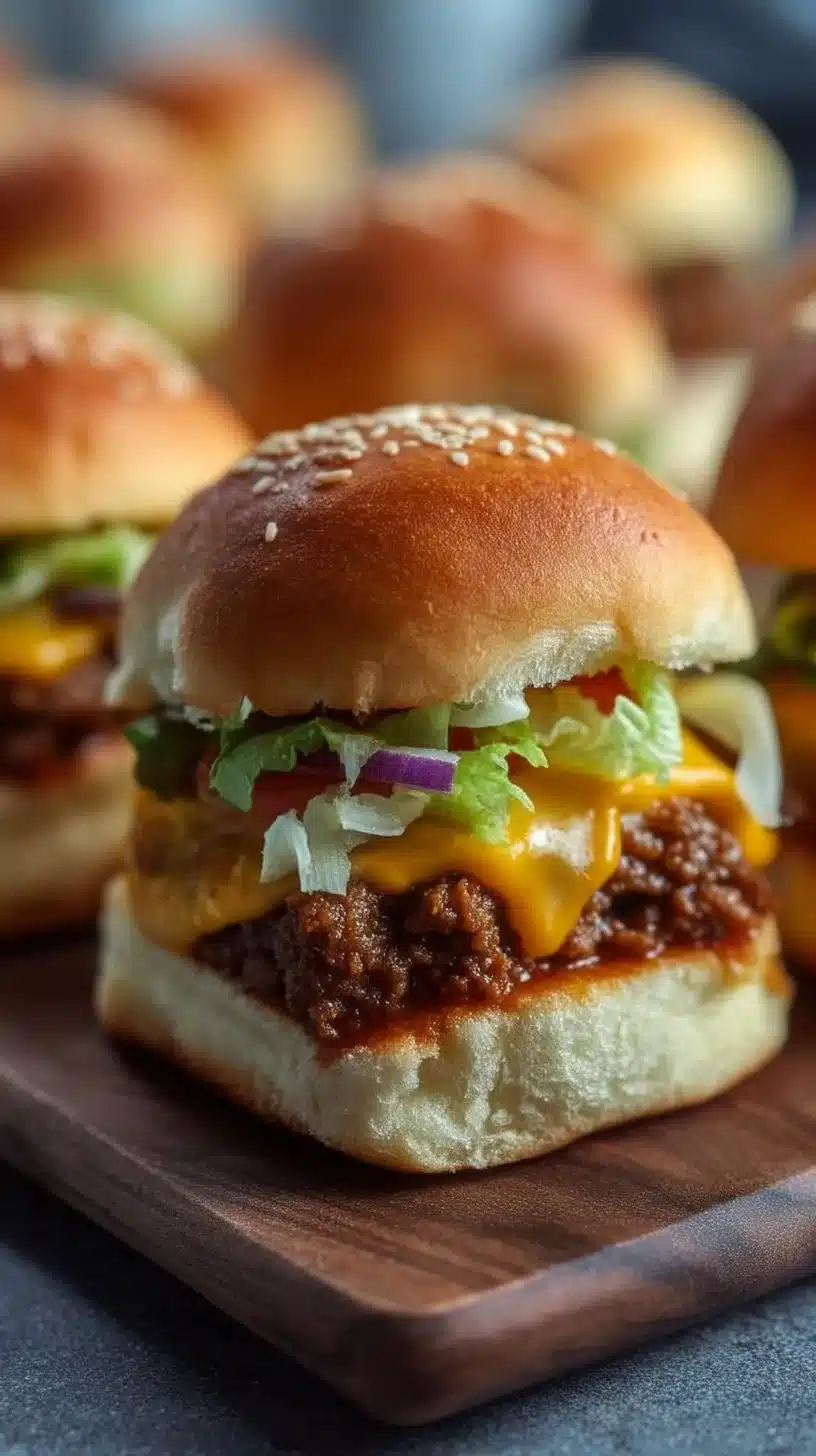 Easy Big Mac Sliders