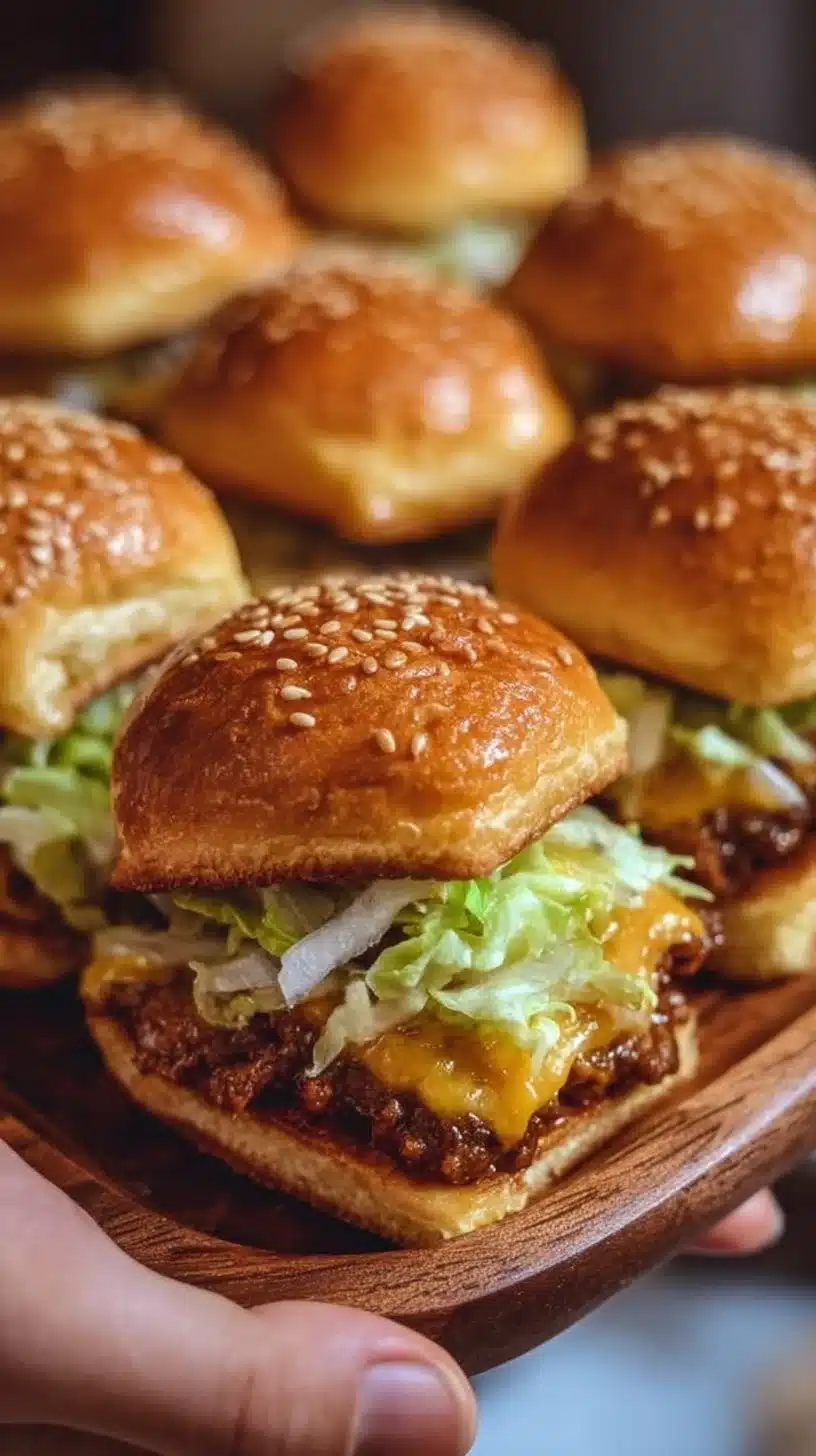 Easy Big Mac Sliders