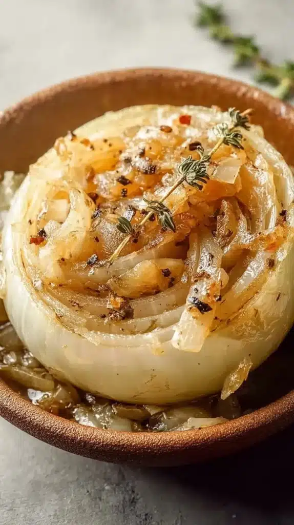 Simple onion boil recipe showing tender boiled onions in a pot