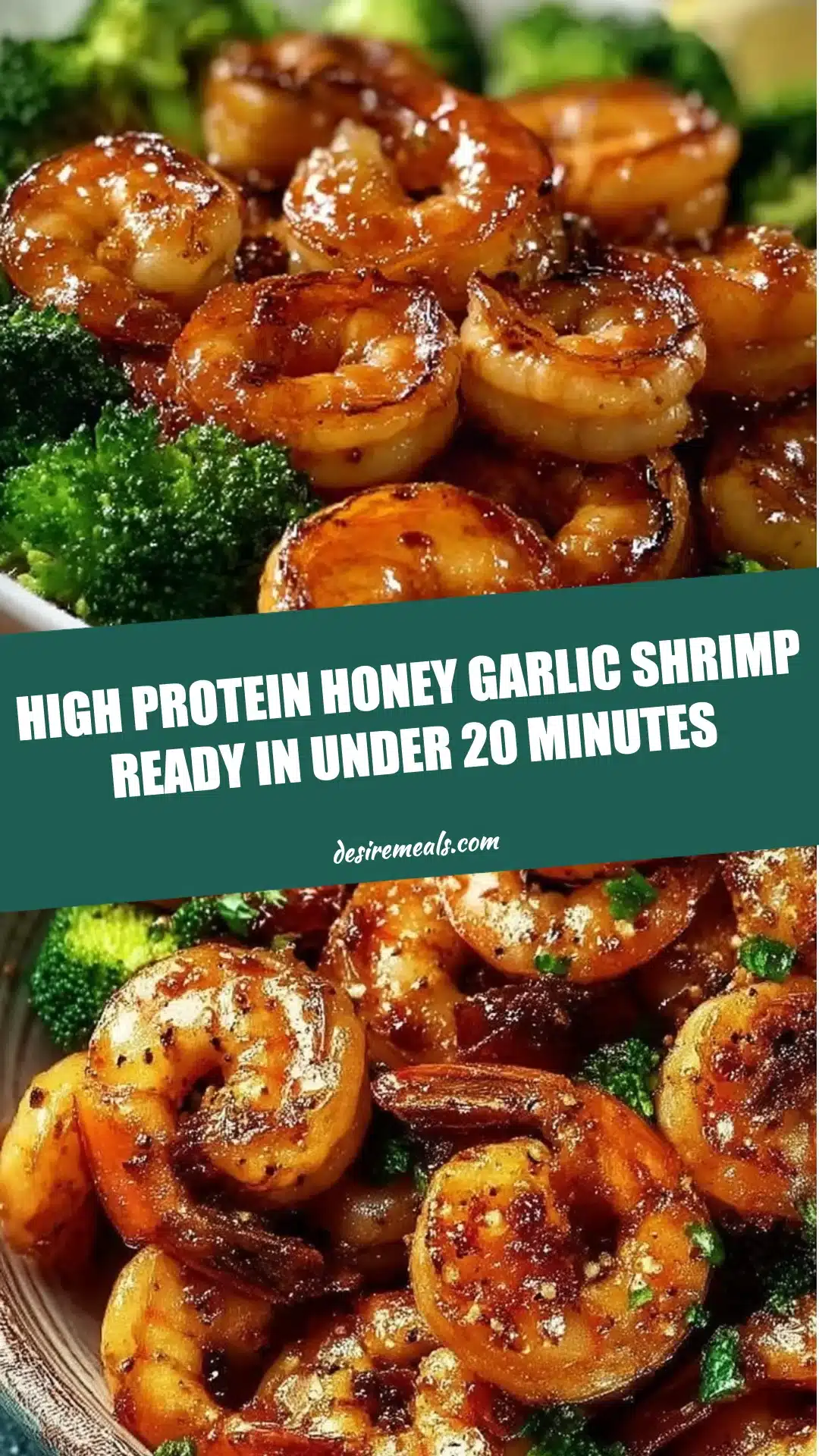 High Protein Honey Garlic Shrimp Ready in Under 20 Minutes
