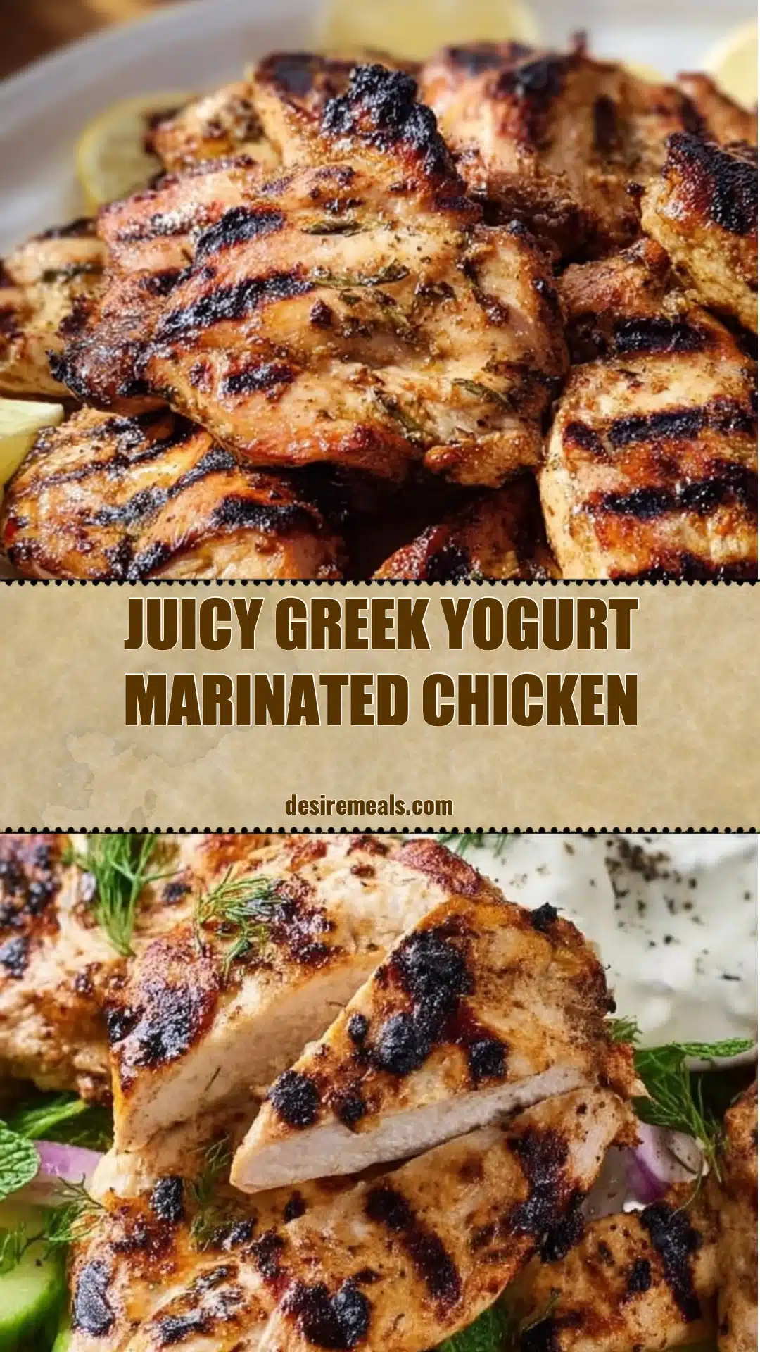 Juicy Greek Yogurt Marinated Chicken