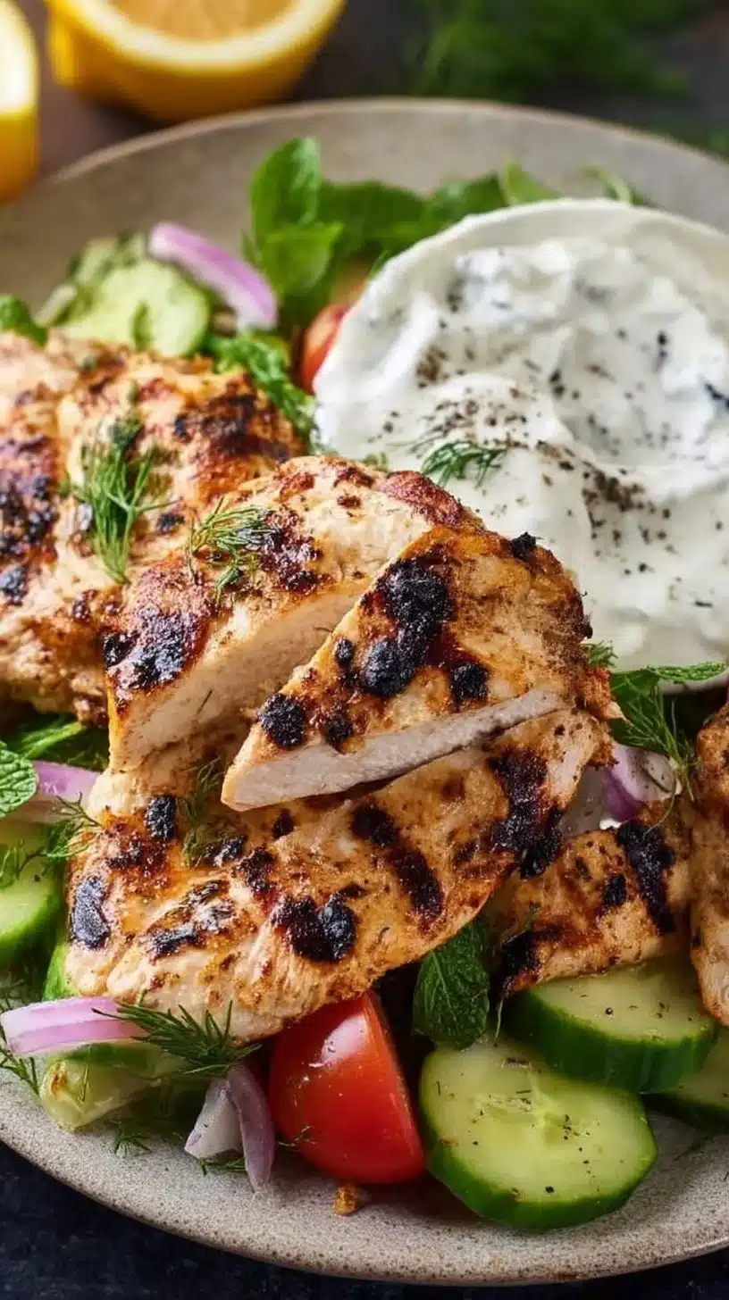 Greek Yogurt Marinated Chicken