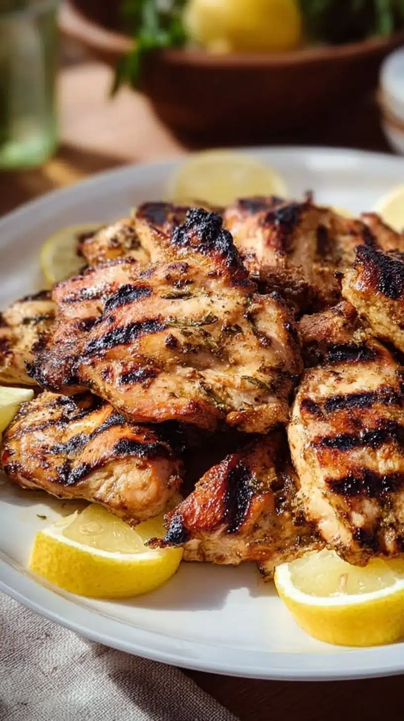 Greek Yogurt Marinated Chicken