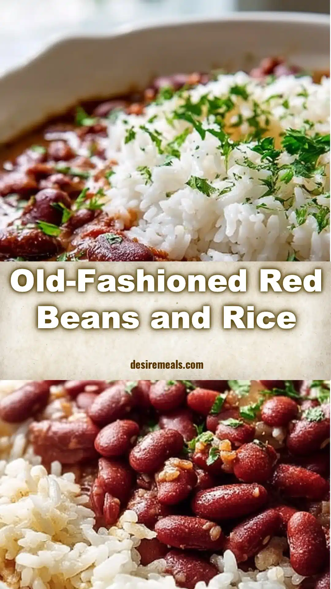 Old-Fashioned Red Beans and Rice