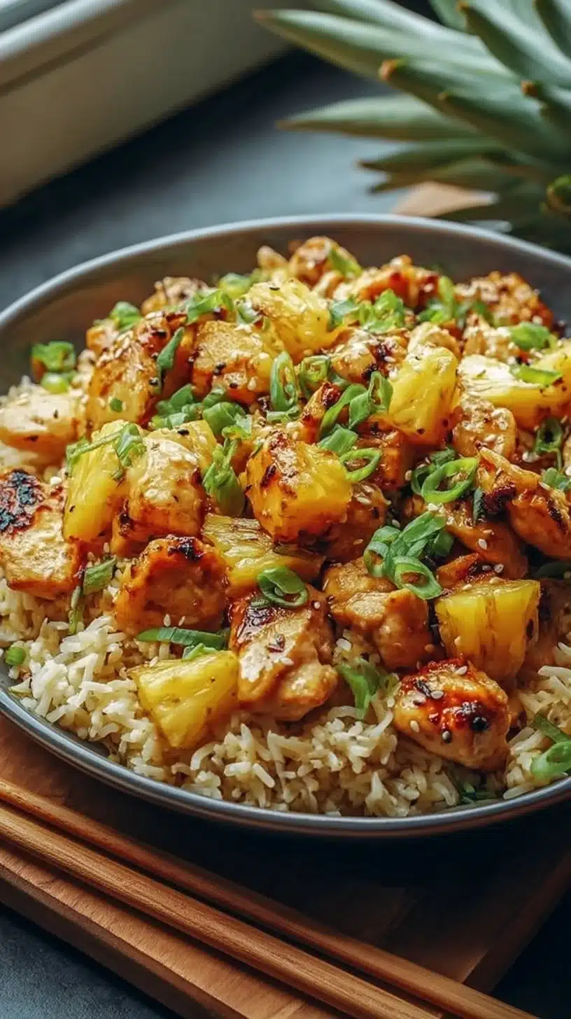Pineapple Chicken and Rice