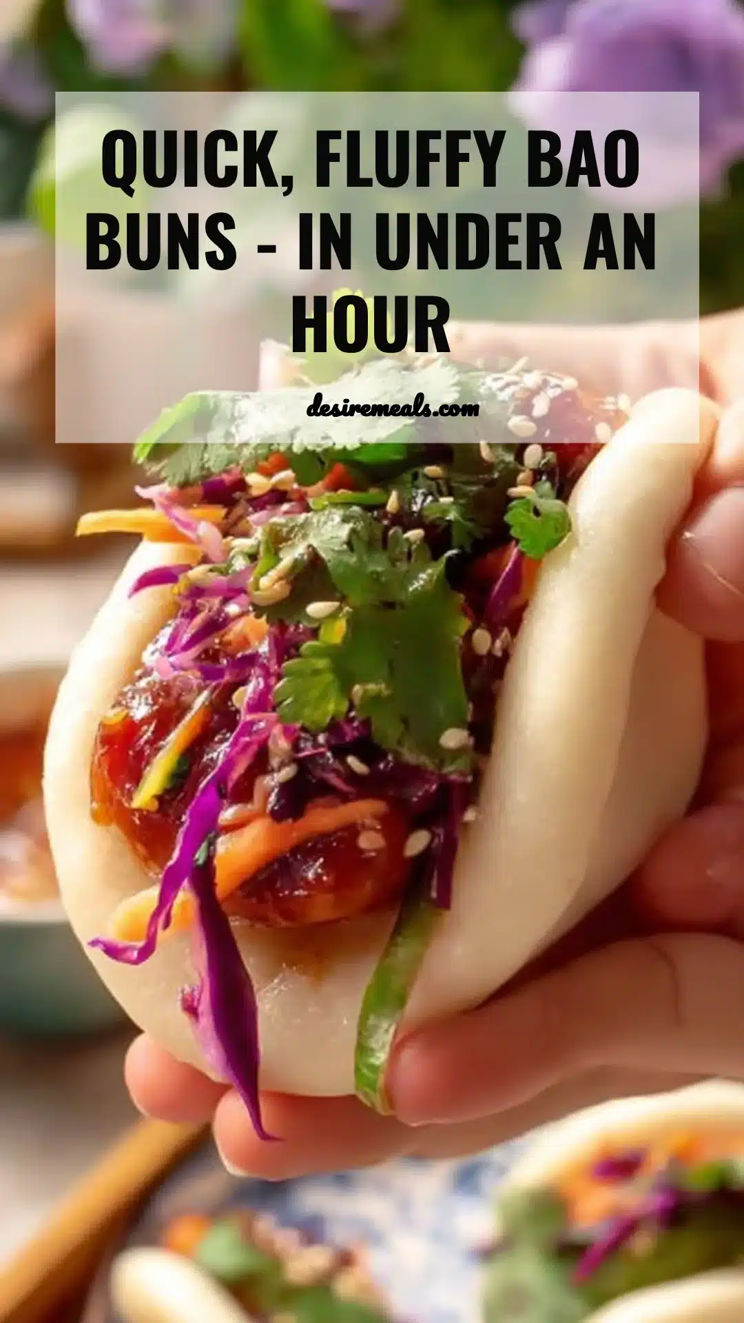 Quick, Fluffy Bao Buns - in Under an Hour