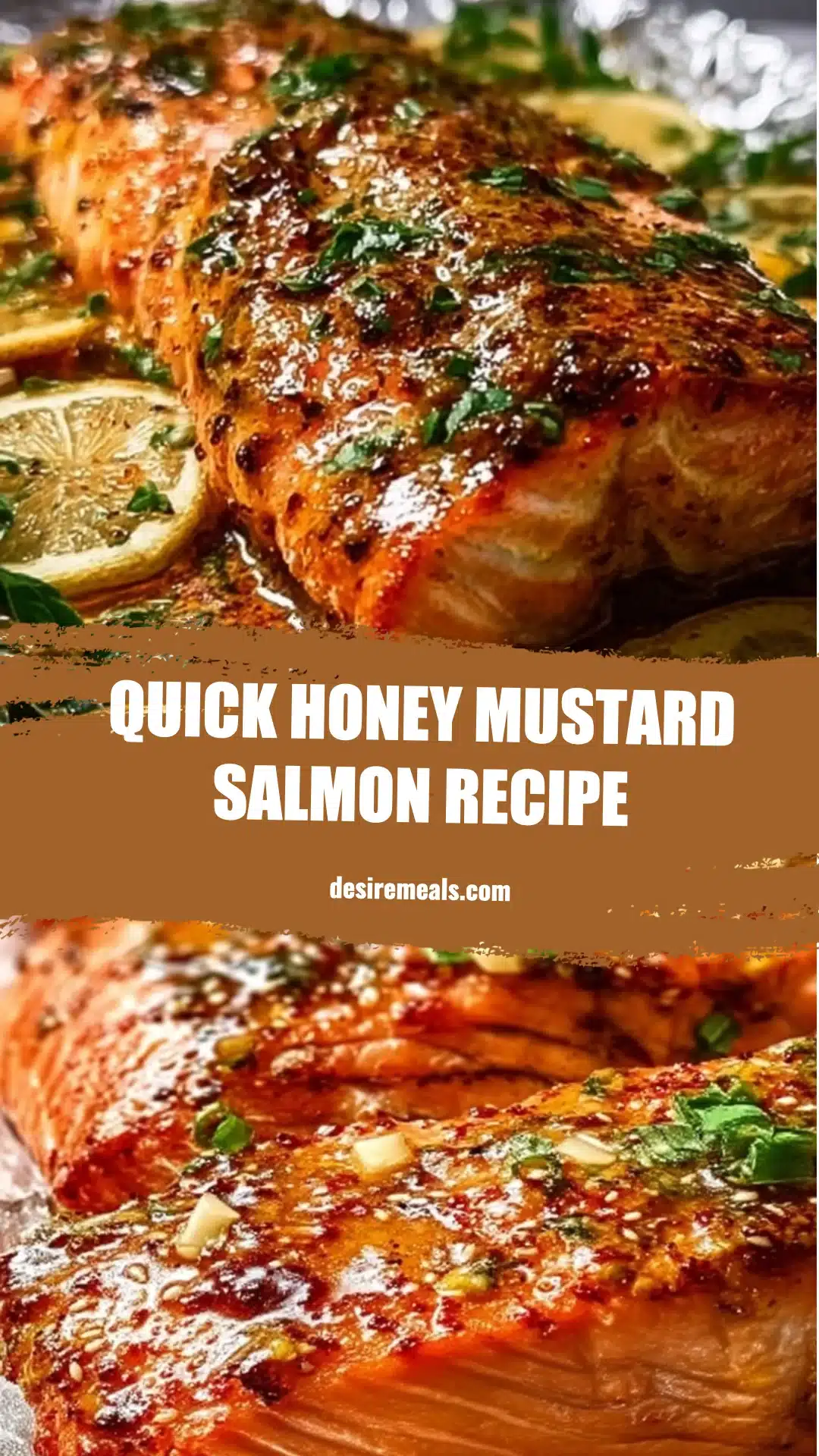 Quick Honey Mustard Salmon Recipe