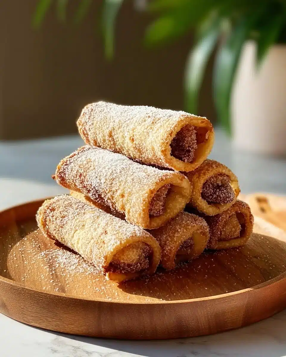 Rolled French Toast Style