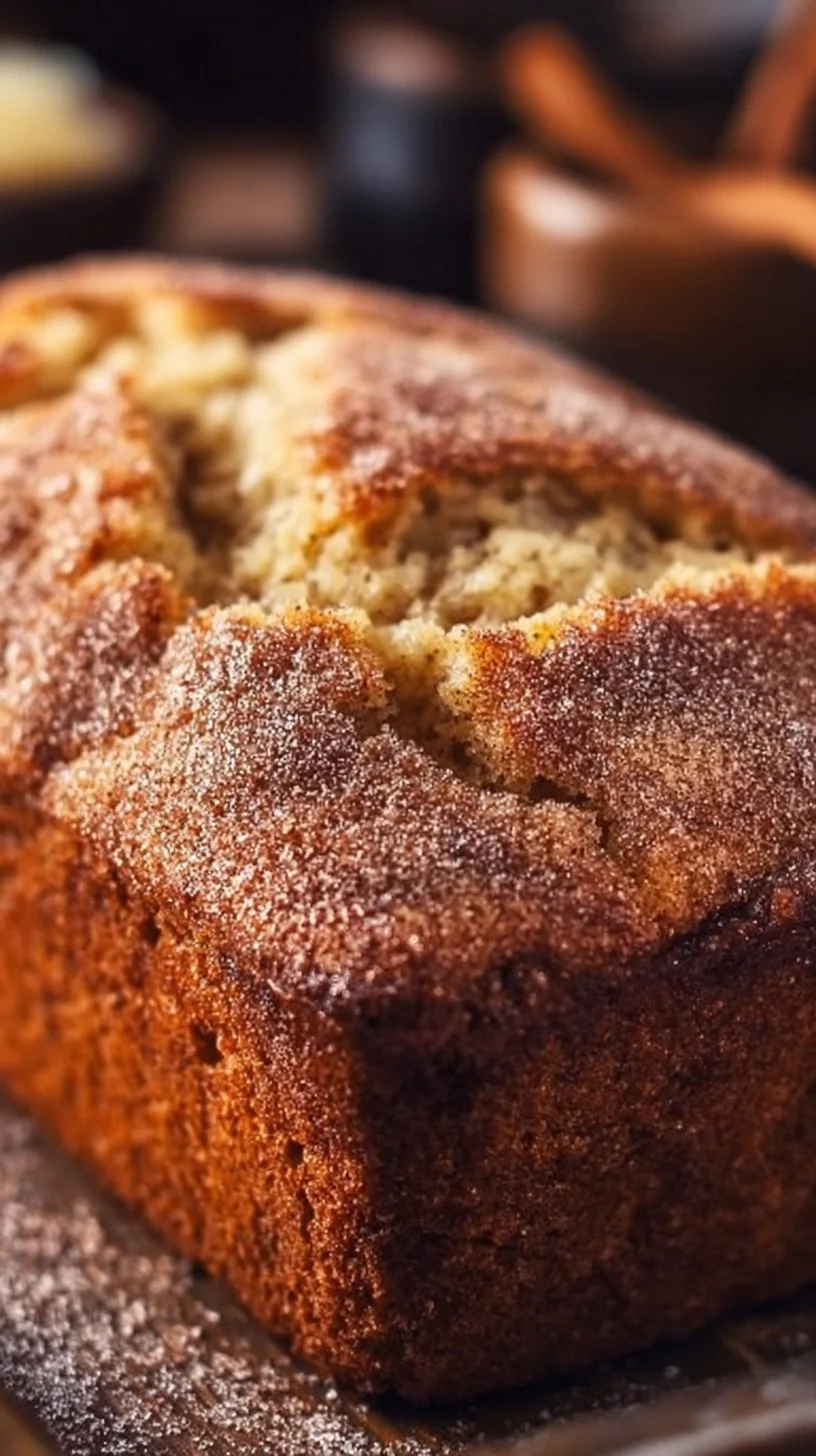 Snickerdoodle Banana Bread Recipe