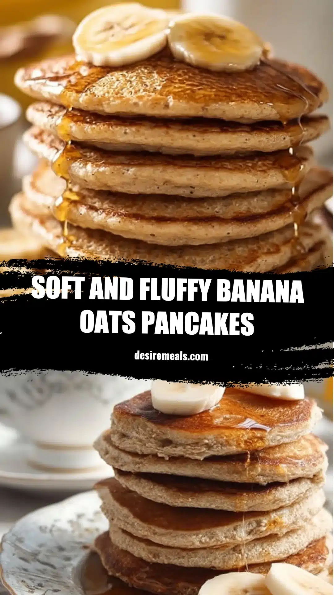 Soft and Fluffy Banana Oats Pancakes 6 Soft and Fluffy Banana Oats Pancakes